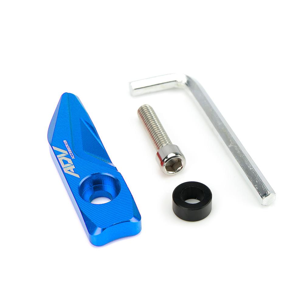

Motorcycle Front Brake ABS Sensor Protective Cover for Honda ADV160 ADV150 Aluminum alloy material синий