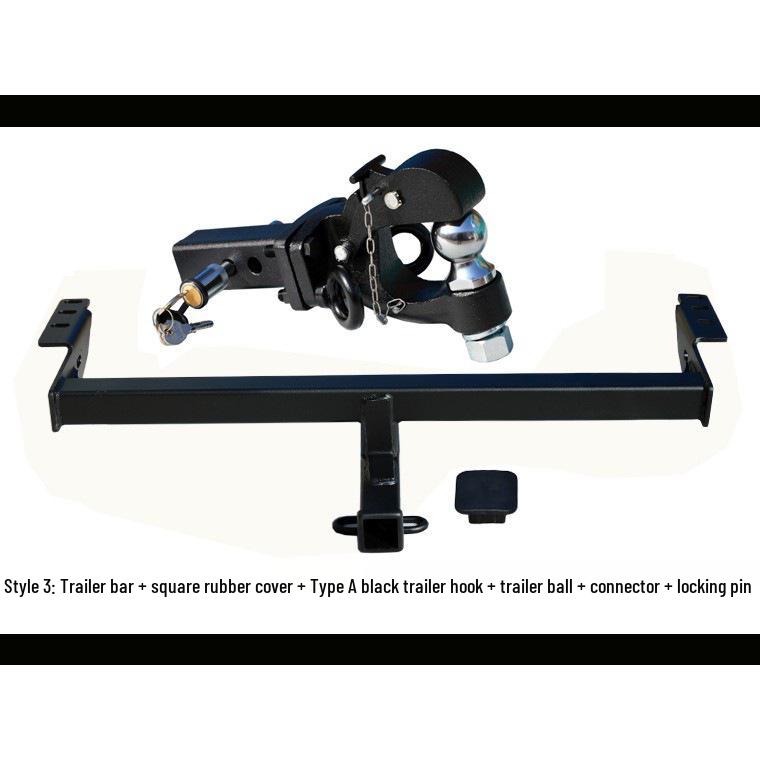 Foton Tunland Pickup Tow Bar and Rear Tow Hook Assembly