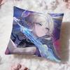 Hot CCartethyia Wuthering Waveser Cushion Cover Soft Washable Pillow Case Multi-Scene for Couch Bed Travel Office Use