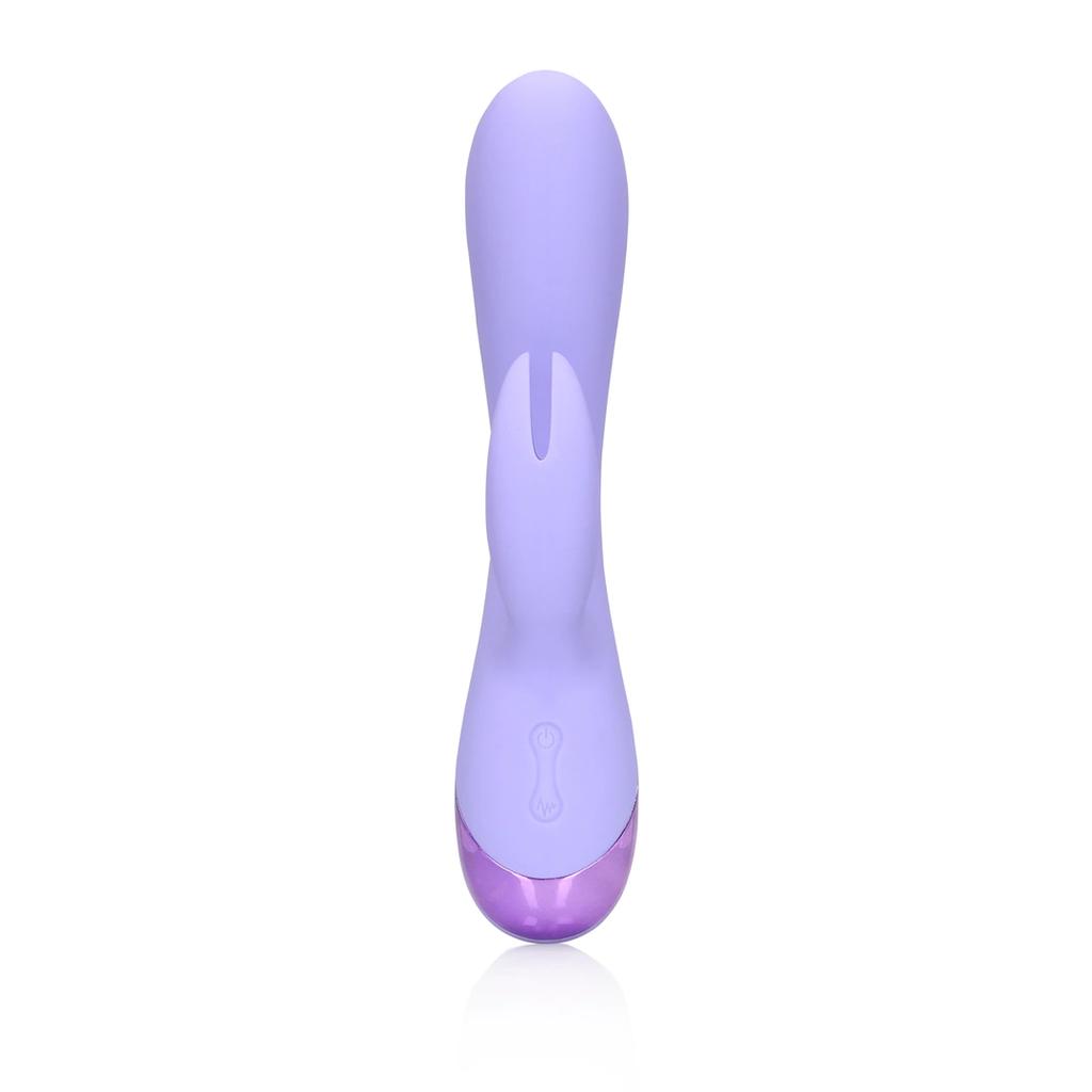 Loveline - Smooth Silicone Bunny Vibrator - Digital Lavender