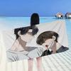The Hunters Gonna Lay Low Bl Anime Beach Swimming Towel Soft Absorbent Washcloth Children's Gifts for Kids Travel Camping Gym