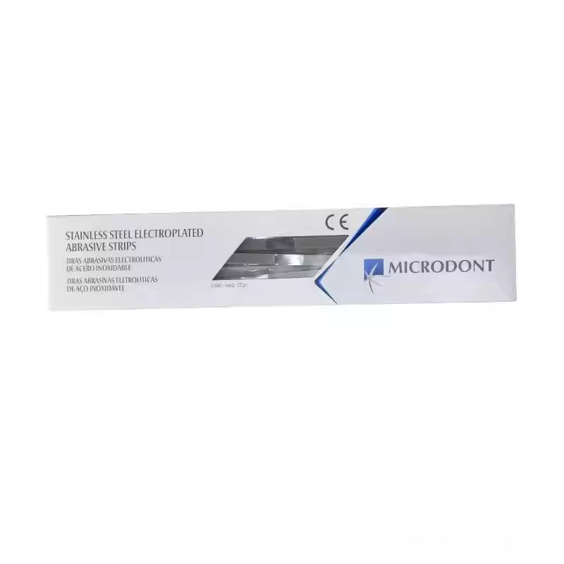 Bandelette de ponçage émail interproximal orthodontique dentaire micro-fine - Outil de meulage et de polissage.