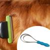And Portable Horse Hair Comb with Handle, Grooming Tool for Donkeys, Dogs, Animals.