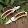 Multi Functional Pruning Scissors Gardening Fruit Picker Bonsai Branch Repair Wood Handle Shears Home Cutting Tools Anti-slip