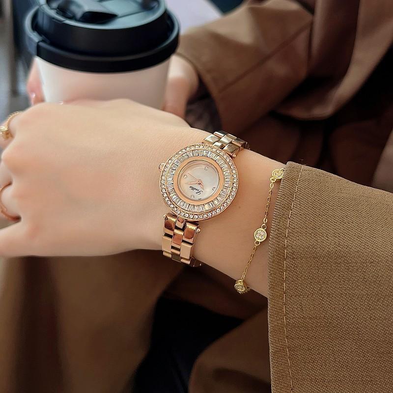 Fashion Style Temperament Personality Quartz Watch Trend Casual Women S Watch Steel Belt Simple Women S Watch
