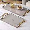 All-match Serving Tray Exquisite Plastic Versatile Snacks Fruit Tray Kitchen Supplies