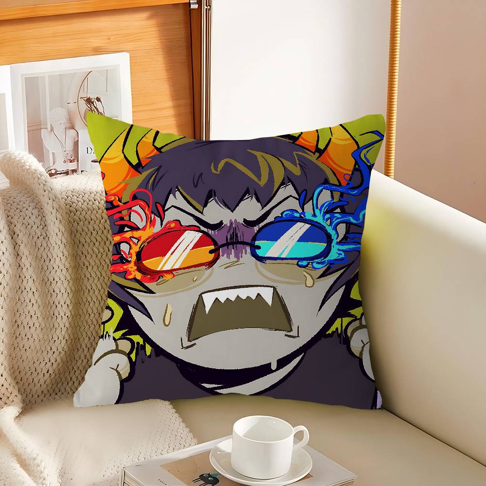 H-Homestuck Anime Games Pillow Cover Design Cushion Cover Decor Holiday Decorati