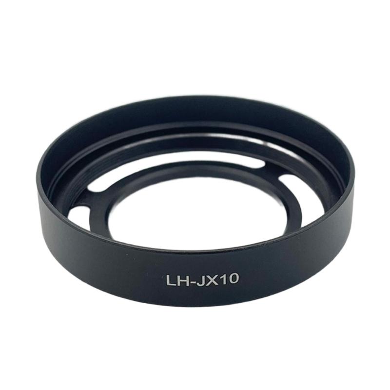 Metal Lens Hood Lens Shade with Filter Adapters Rings for X10 X20 X30 DSLR Cameras Photographers