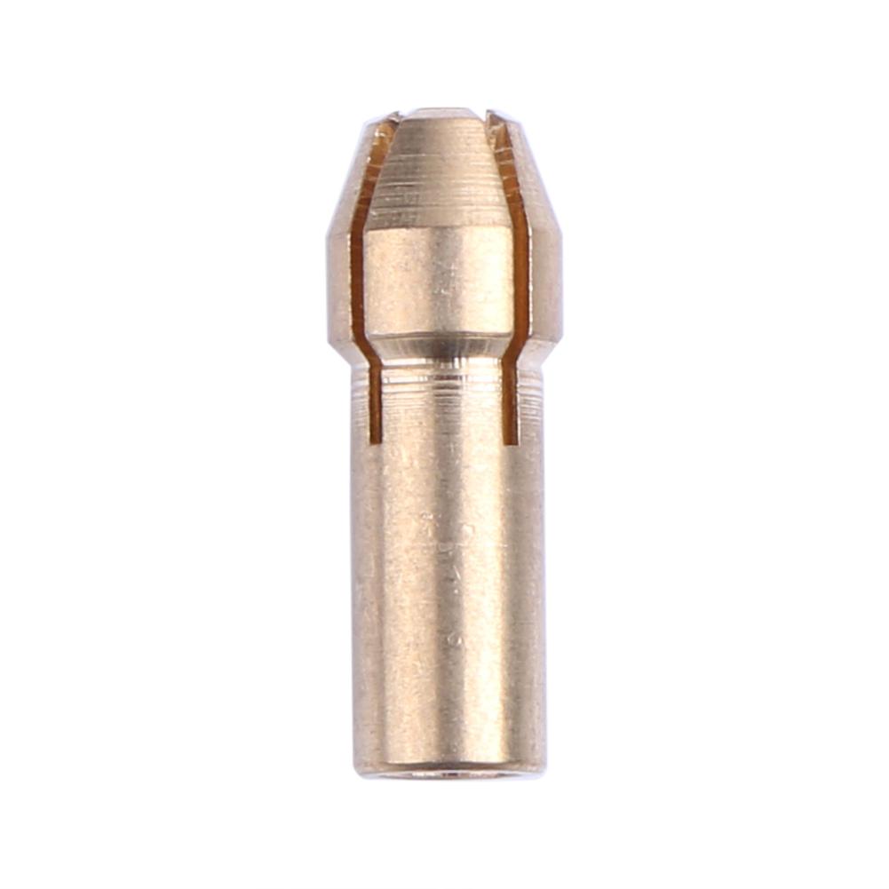 5Pack 10Pcs/Set 3.2/3.0/2.4/2.0/1.8/1.5/1.2/1.0/0.8/0.5mm Drill Brass Collet Rotary Tool For Electric Motor Shaft Drill Bit Tool