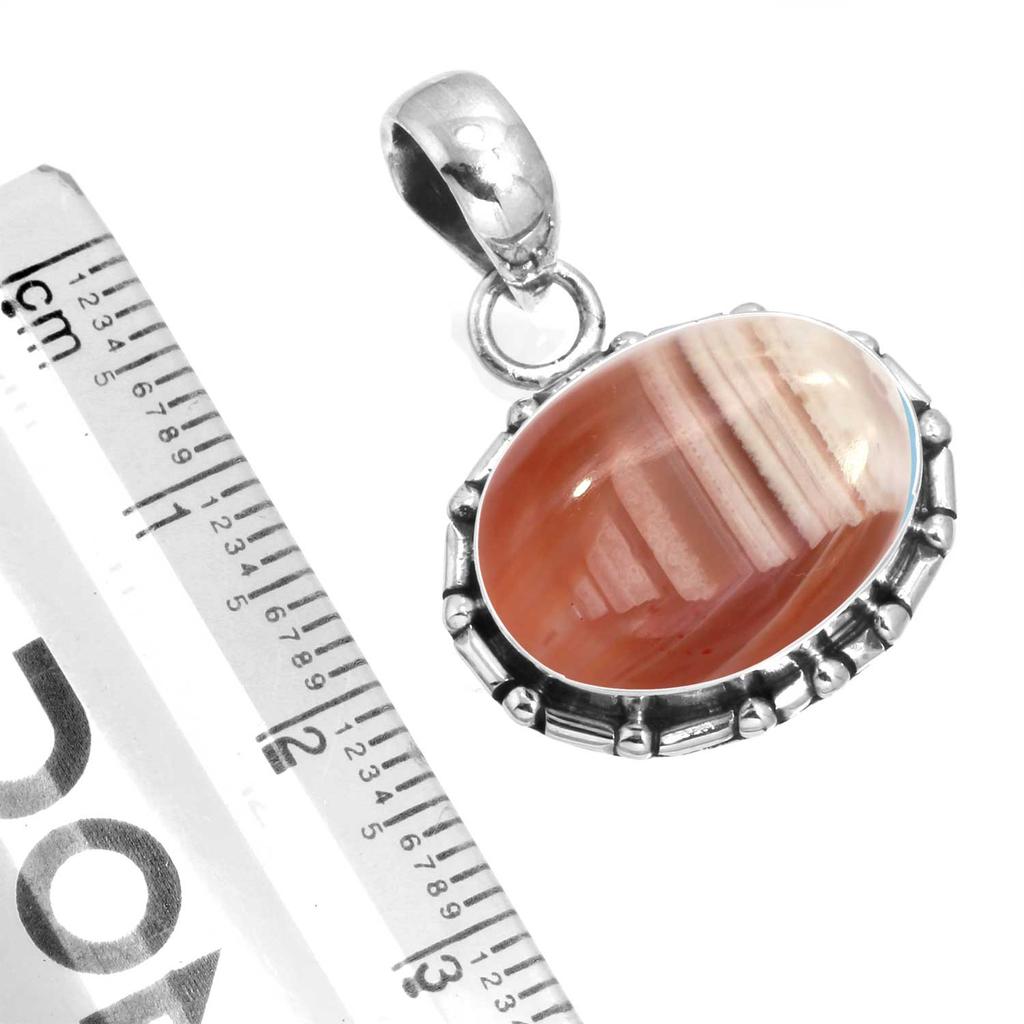 Přívěsek ze stříbra ryzosti 925 Dámský Drahokam Ručně vyráběné šperky Vánoční dárek Amazonit Angelit Modrý opál Botswanský achát Mohavský azurit Chrysokola