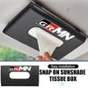 For Car Sun Visor Tissue Box Hanging Napkin Storage Bag Chr Corolla Camry Rav4 Yaris Hilux Prius Avensis