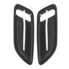 2 Pcs Engine Hood Air Vent Cover Carbon Fiber Front Upper Bonnet Hood Air Outlet Cover Replacement for Kia Stinger 2018