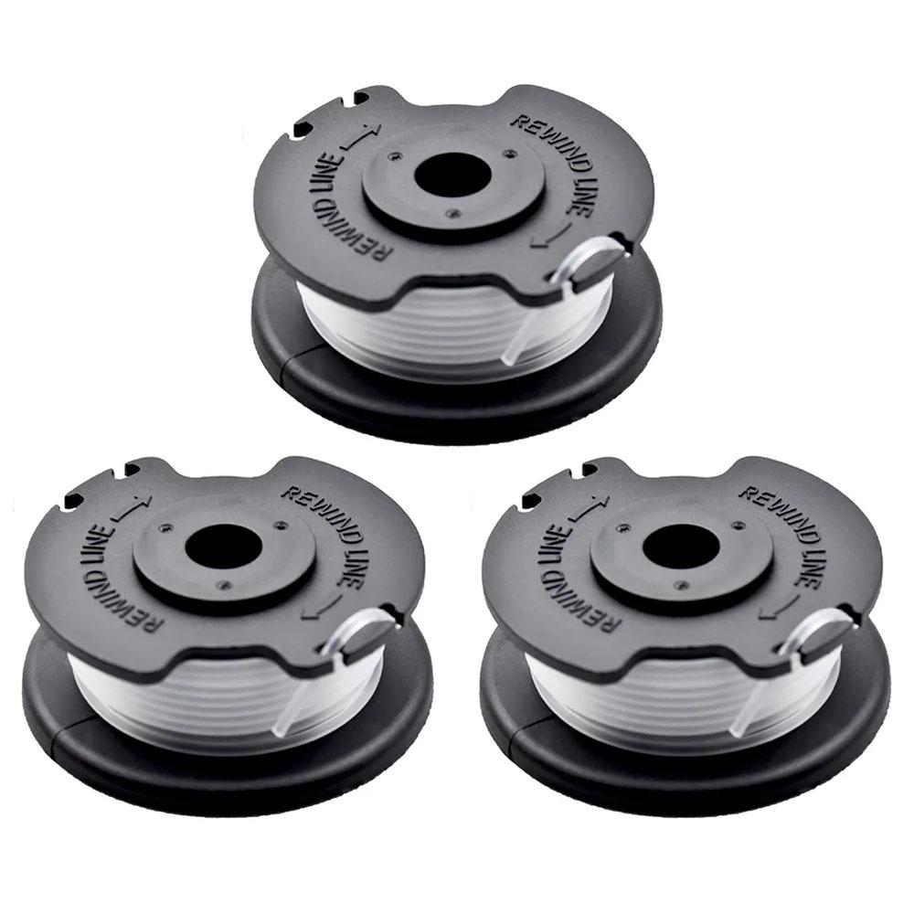 

3PCS TLE-03 Spool for Einhell GE-CT 18/28 Li TC/GE-CT 18/28 Li Lawn Mower Nylon Trimming Wire Reel A