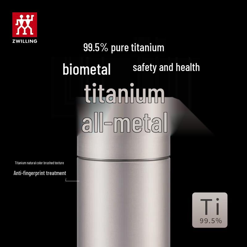ZWILLING Titanium Insulated Tea Infuser Bottle