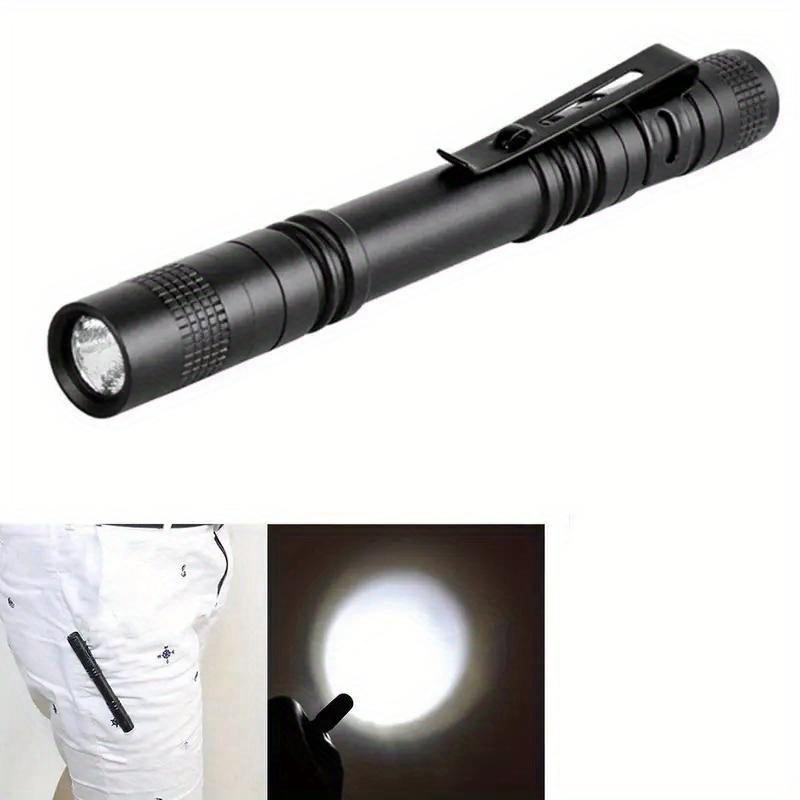 5PC Mini Portable LED Pen Light, Super Bright, Skilled Hands Holding Flashlights, Camping Outdoors, Emergency Situations