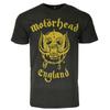 Motorhead Gold England Logo T-Shirt S M L XL 2XL NEW