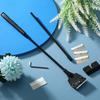 Honoson Aquarium Scraper 21.65 Aquariums Fish Tank Scraper Cleaner Tool Kit with 5 Stainless Steel Blades Long Handheld for Fish Reef Plant Glass