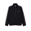 Mens Stripe Full Zip Sweatshirt