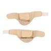 1 Pair Of Heel Protection Sleeves Shock-absorbing Pressure Height Increasing Pad Silicone Anti Slip Half Pad