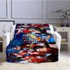 3D KOF game Cartoon blanket Warm Flannel blankets Soft and comfortable blanket Home Travel Blankets bed linings Birthday Gift