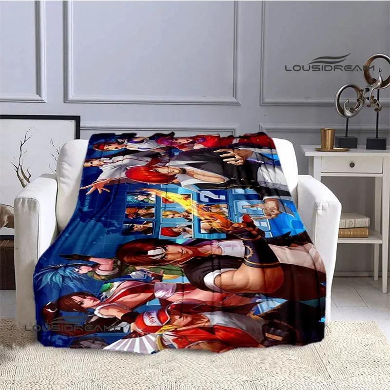 3D KOF game Cartoon blanket Warm Flannel blankets Soft and comfortable blanket Home Travel Blankets bed linings Birthday Gift