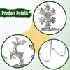 4 Pieces Christmas Stocking Holder Hanger Metal Mantle Garland for Bookshelf Pubs