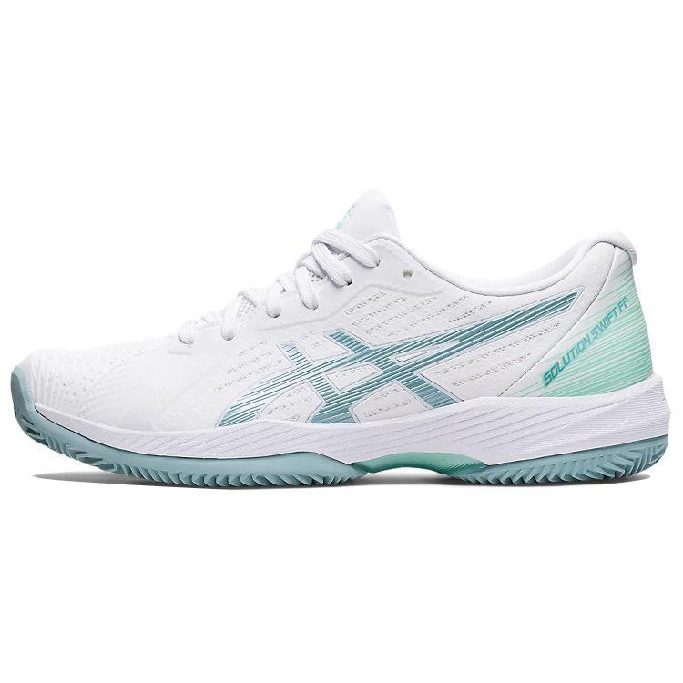 ASICS Solution Swift Ff Clay 'White Smoke Blue' Women's 1042A198-104