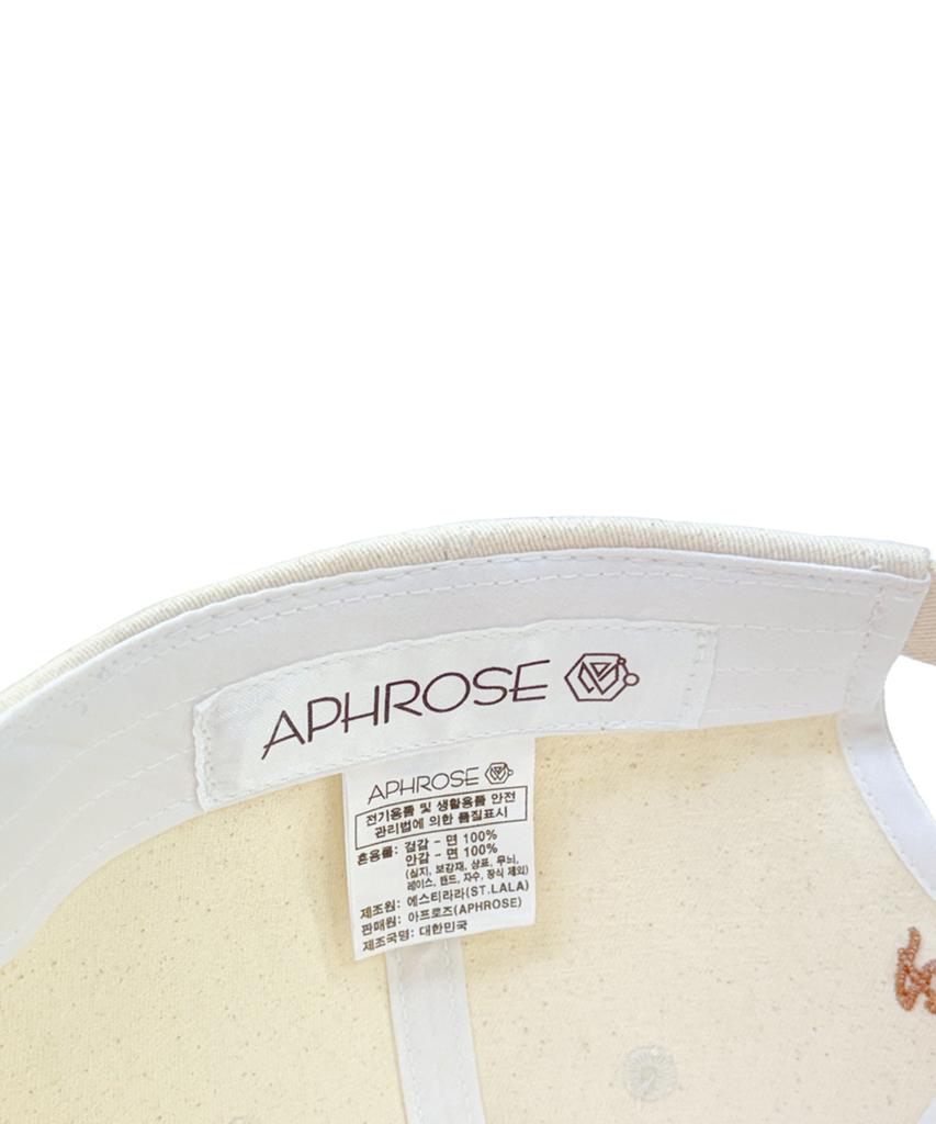 Apeulojeu Logo Frame A Stitch Ball Cap (Casual Beige)