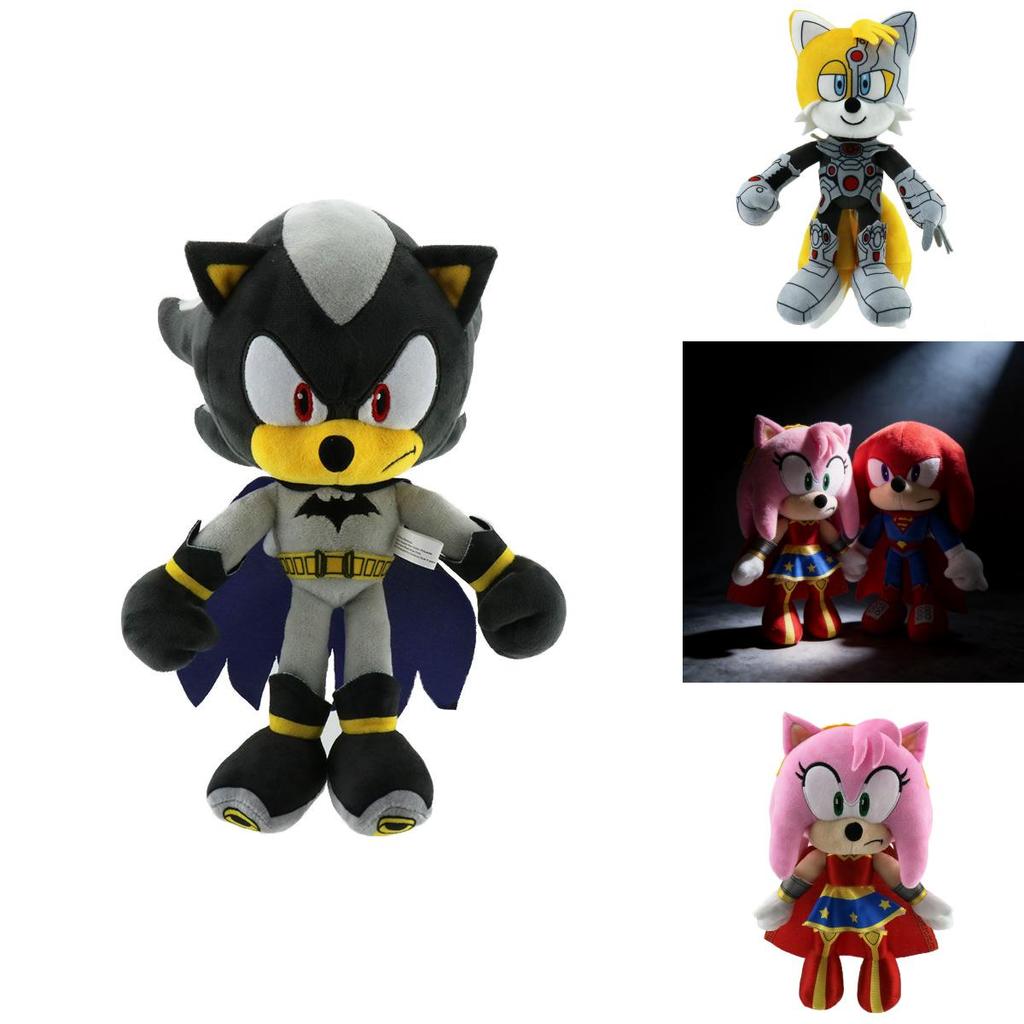 Sonic Super League Stuffed Animal With Short Plush For Playroom Decor And Gifts