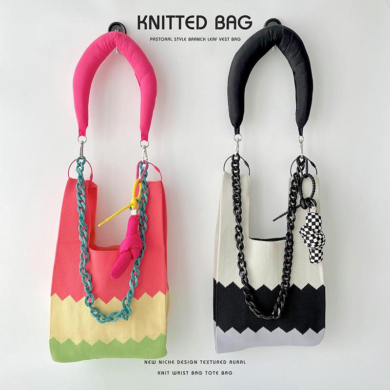 Pletená taška high-end: Stylová a lehká kabelka pro kancelářské pracovníky a krátké výlety