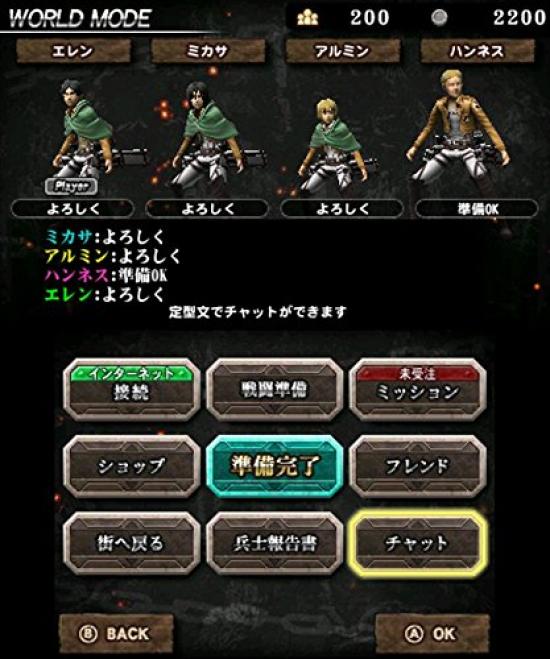 Attack On The Last Wings of Humanity CHAIN Spike Chunsoft the Best 3DS Titan - -