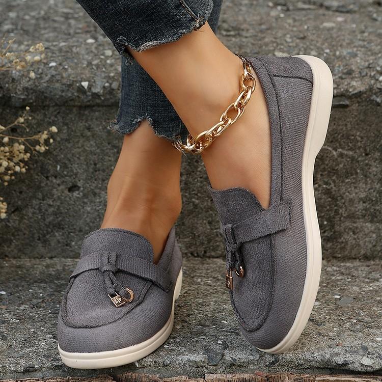 Single shoe women's 2025 new fashion versatile comfortable explosion popular niche temperament wear retro casual women's shoes