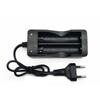 18650 Dual Charging Battery Charger With Cable Flashlight Dual Slot Smart Lithium Battery Charger