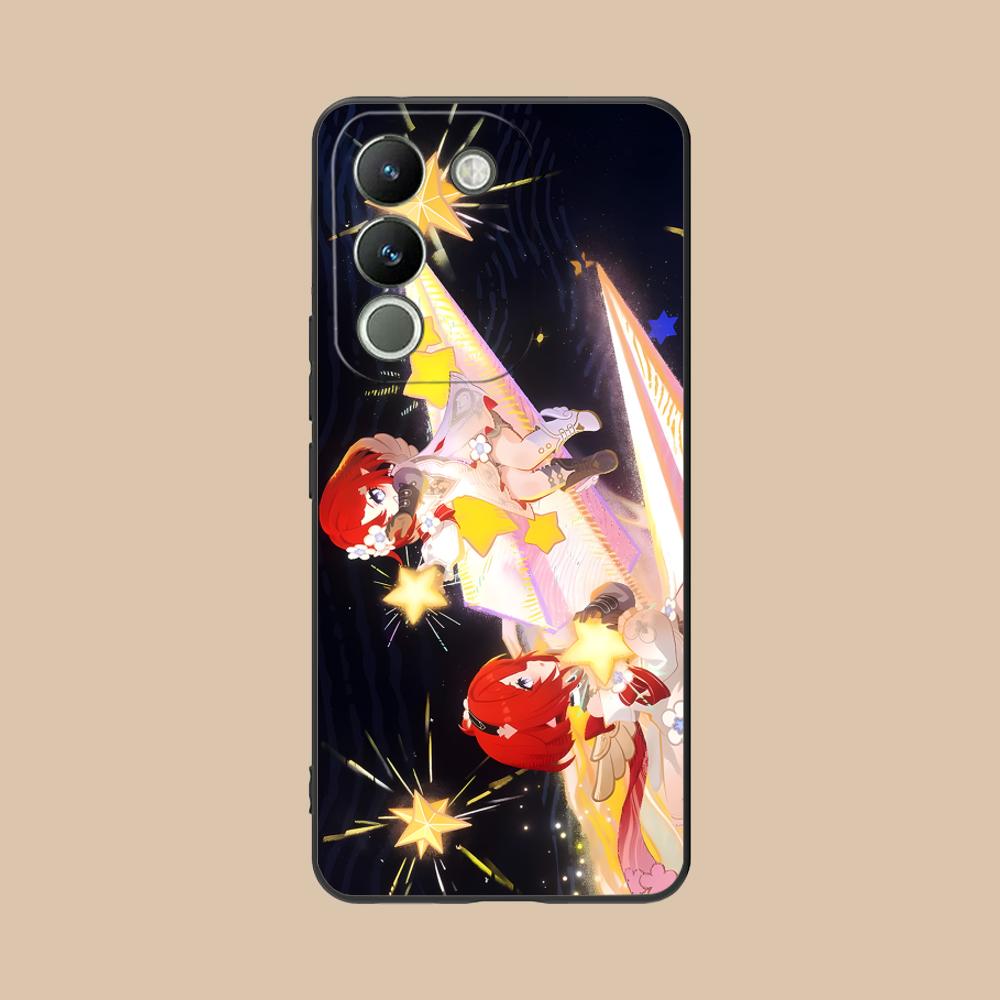 

HSR Tribios Matte TPU Mobile Phone Case for VIVO Y77 76 75 74 73 72 58 56 55 51 50 38 36 Y19 Y18 Y03 Y01 5G Colorful Cover vivo Y01