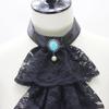 Womens Detachable Ruffled Lace Fake Collar Gothic Victorian Fashion Statement