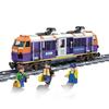 02008 City Heavy -Haul Cargo Passenger Steam Train Set  Building Blocks Bricks Boy Toys Gift
