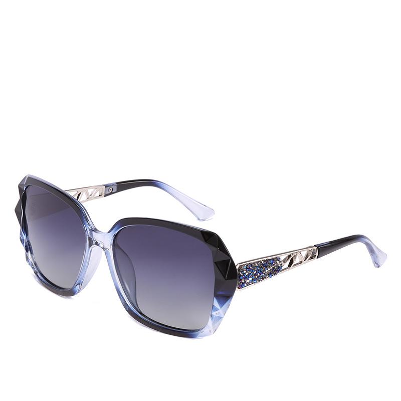 Sunglasses For Women With Big Face And Thin Sunglasses For Women With Trendy Round Face, The Same Anti-Ultraviolet Polarized Glasses.