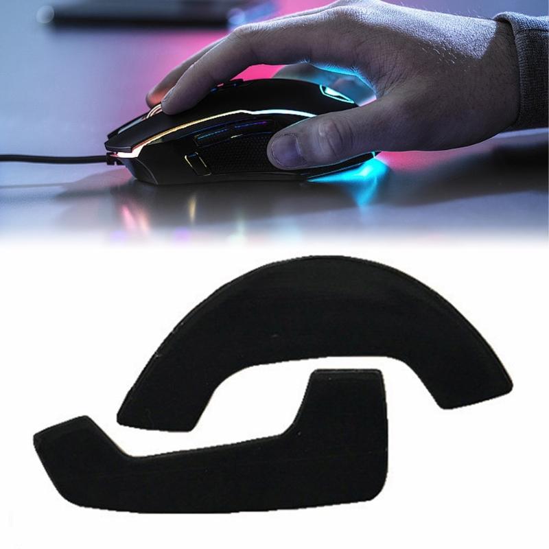 2Set Replacement Mouse Skates Mouse Feet Stickers for Tyon Mouse Glides Pad Curved Edges