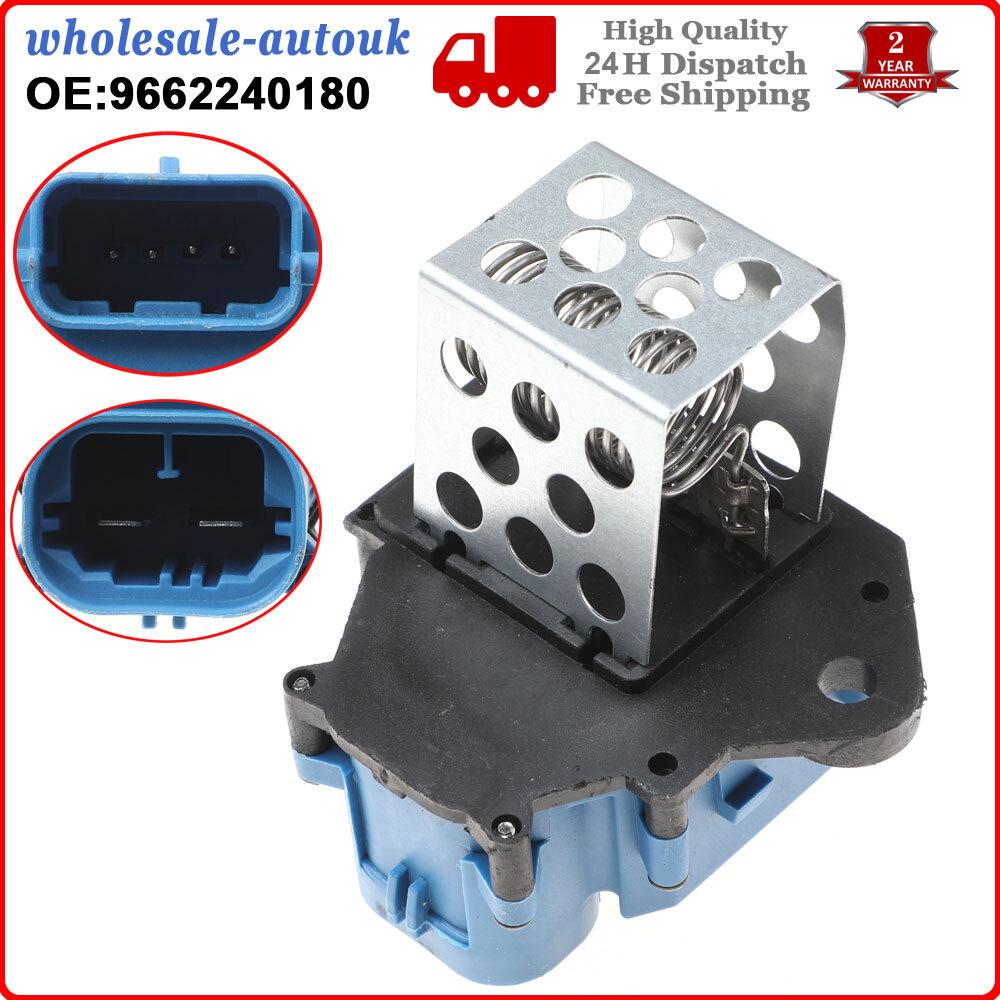 Резистор реле вентилятора радиатора для Peugeot 307/308/5008/Partner 1308CP 9662240180