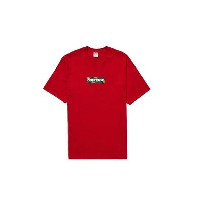 Tričko Supreme Box Logo FW23 Červené
