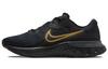 Nike Renew Run 2 Schwarz Metallic Gold CU3504-010