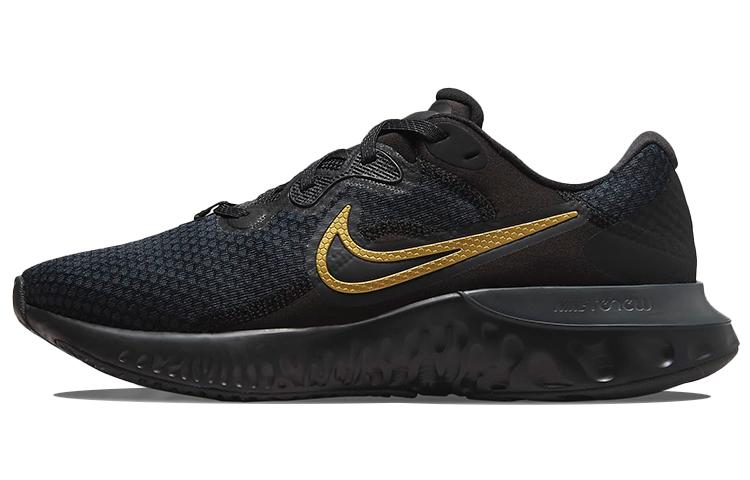 Nike Renew Run 2 Black Metallic Gold CU3504-010 44.5