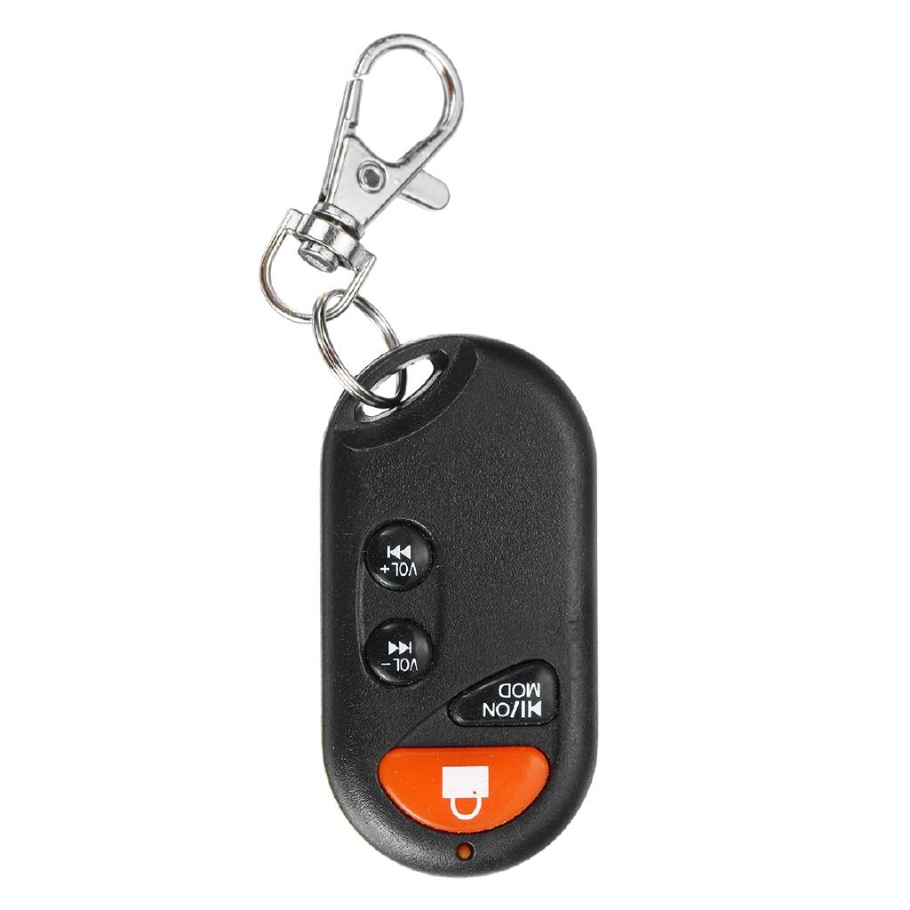 Motorcycle Bluetooth Audio Waterproof Anti-theft Alarm System Speaker FM Radio MP3 Player Music Amplifier Remote Control