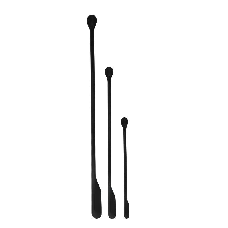 Double-Headed Silicone Scraper Set: Mini Cosmetic, Baking, Jam, and Foundation Spoon (3-piece)