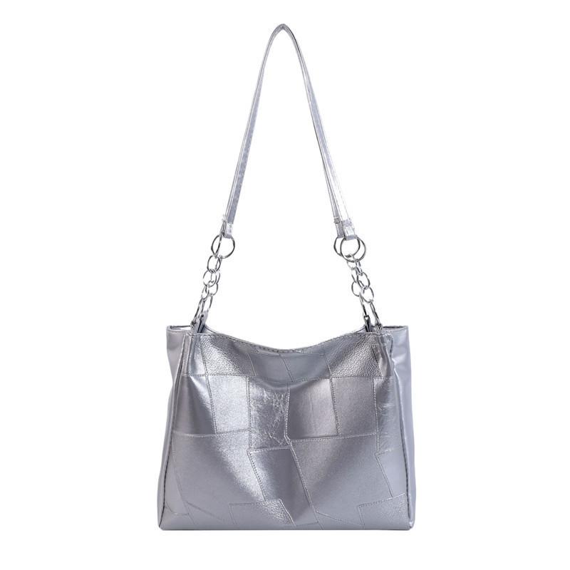 Fashionable Urban Style Pu Tote Bag For Women Summer 2024 Large Capacity Handbag