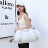 Fashionable Casual Wet and Dry Separation Sports Gym Bag Pressure Relief Shoulder Strap Large Capacity Hand Bag Can Be Set with a Trolley Bar