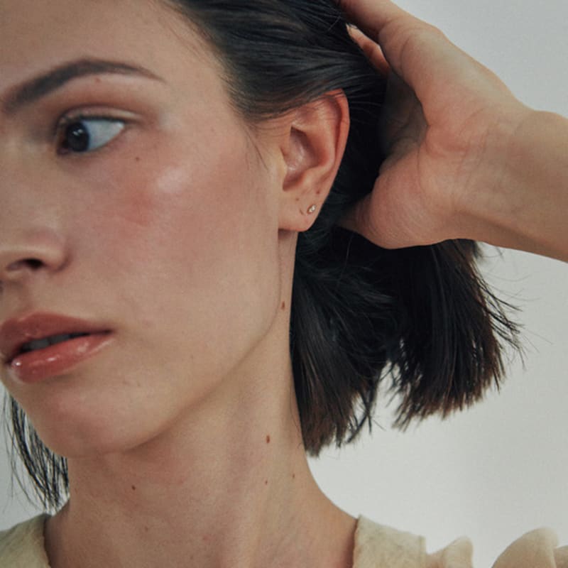 Verte [10k Gold] Deux.k.44 / Brill Dew Piercing