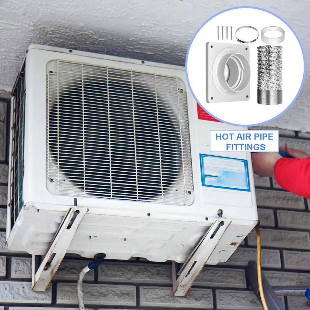 Dryer Vent Wall Plate Twist Lock Dryer Vent Connector Kit Dryer Duct Connector Flange for Wall Vent Ceiling Greenhouse