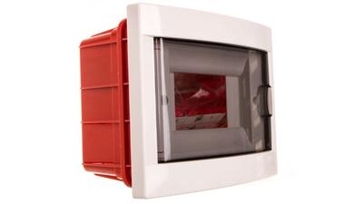 Rozdzielnica Podtynkowa 1-Rzędowa 6-Modułowa Ip40 Drzwi Transparentne 90912006 Viko By Panasonic