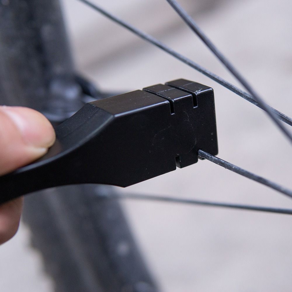 High Strength Nylon Bike Spoke Adjustment Tool Accurate Stable Tool Flat Spoke Tool  Outdoor Sports
